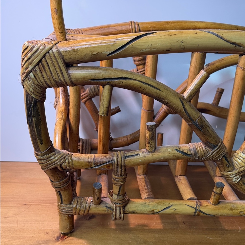 Natural Bamboo Magazine Rack - Picture 5 of 12
